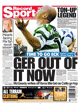 Daily Record back page